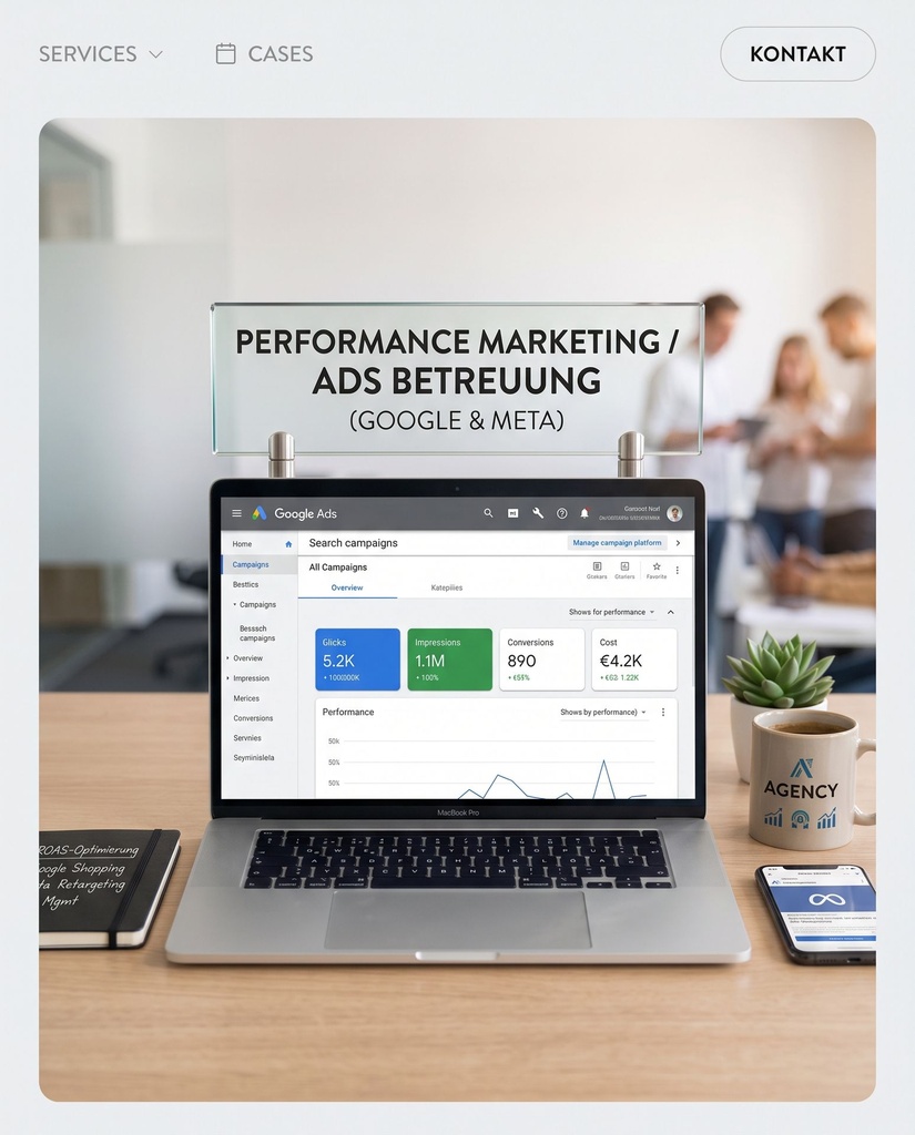 [PEREinm] Performance Marketing / Ads (Google & Meta) Einmalig
