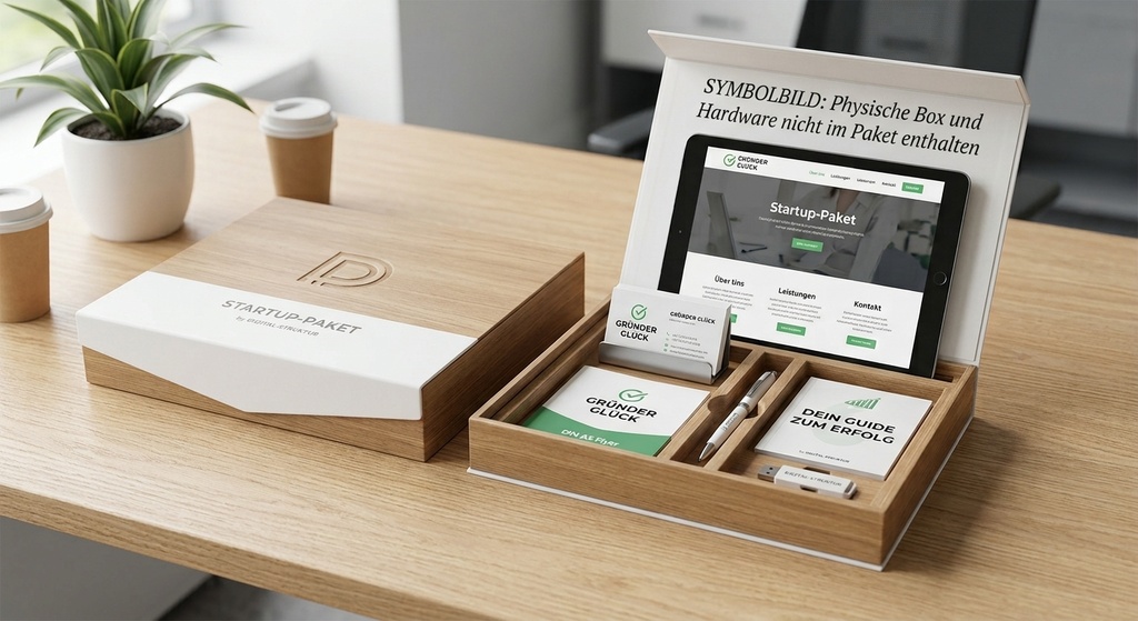 Startup-Paket (Web, Branding & Print)